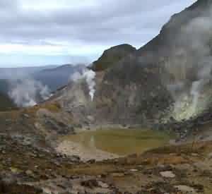 Mountain Sibayak, North Sumatera