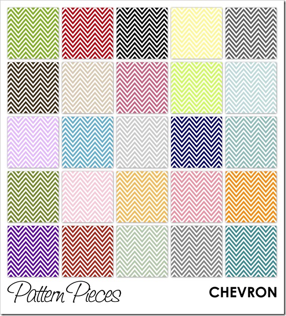 IMAGE - Pattern Pieces - Chevron