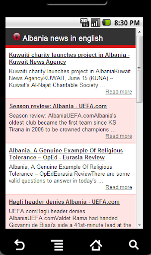 Albania news