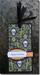 Halloween Bookmark Gift Closed