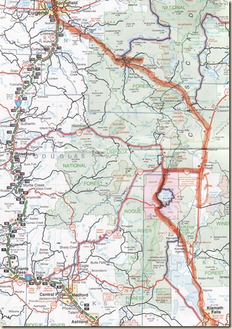 Trip to Reno Map