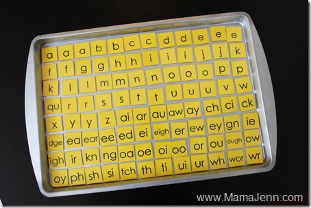 DIY Magnetic Phonogram Tiles