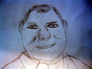 Sketch of William Shatner