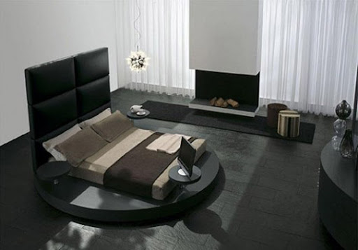 circular platform bed furniture design interior