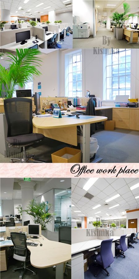Stock Photo: Office work place