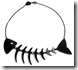 fishbone necklace