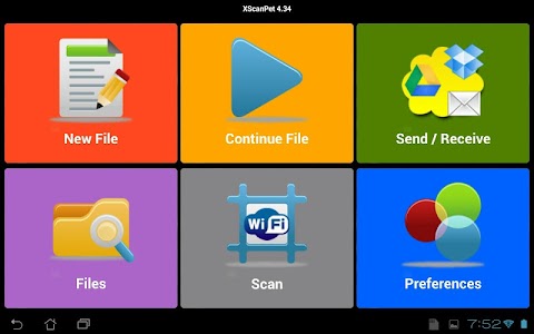 Screenshot Barcode Scanner & Inventory v4.57