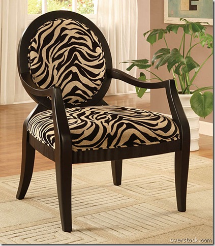 zebra chair two