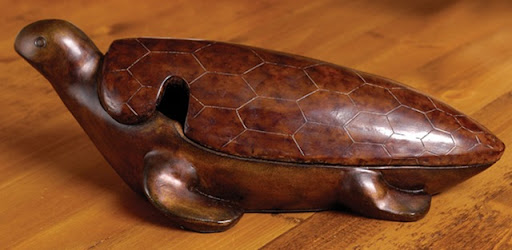 And still with Beach Decor Shop for this wood turtle box
