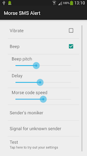 Free Morse SMS APK for Android