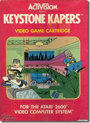 Capa de Keystone Kapers para Atari 2600