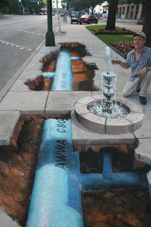 Amazing-3D-Sidewalk-Art-waterfall-beneath-every-street-fountain.jpg