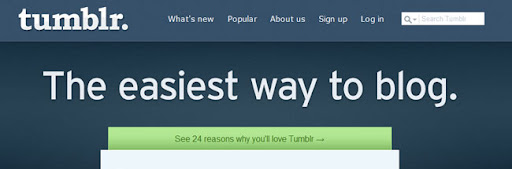 Tumblr, the easiest way to blog