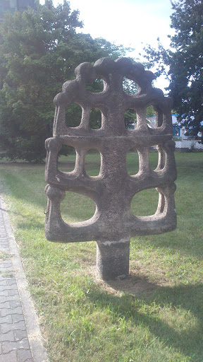 Stone Tree Statue