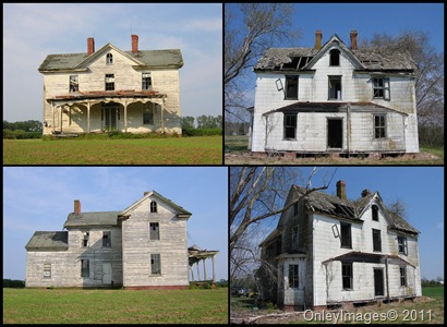 old farmhomes collage