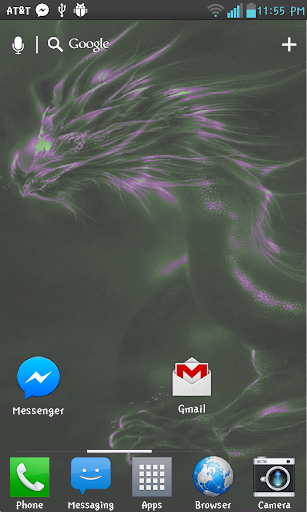 Color Dragon Live Wallpaper