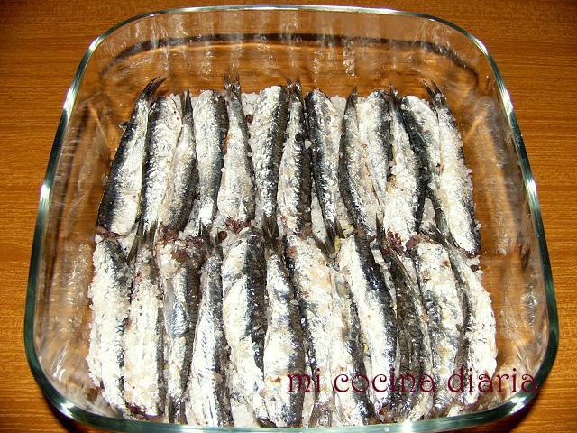 Boquerones en salazón (Анчоусы соленые)