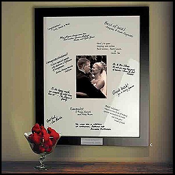 photo frame guest book