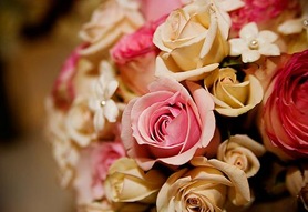 brides rose bouquet