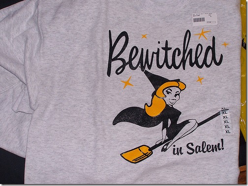 T-Shirt:  "Bewitched in Salem"