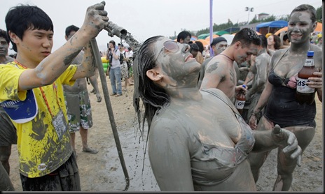 South Korea Mud Festival