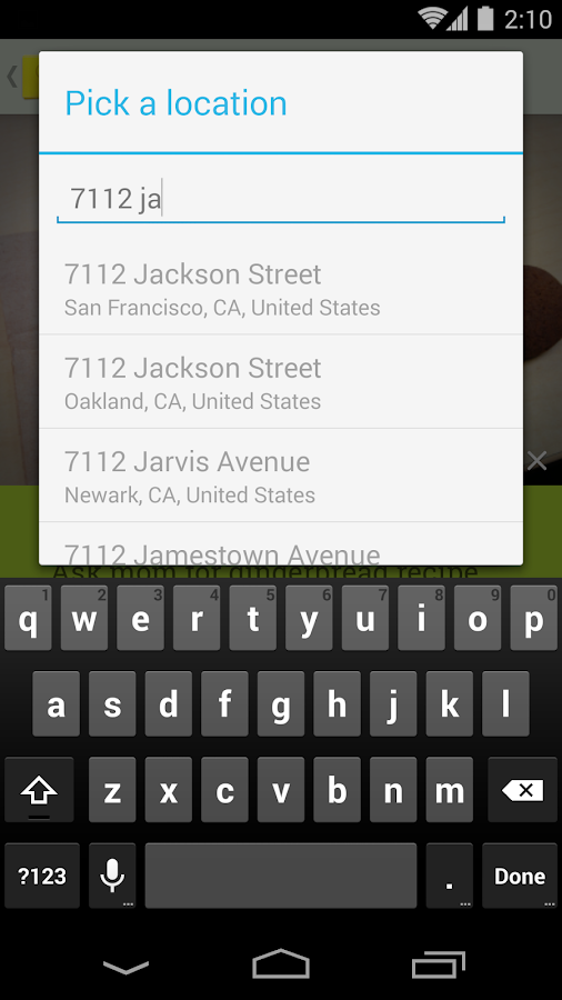 Google Keep - screenshot
