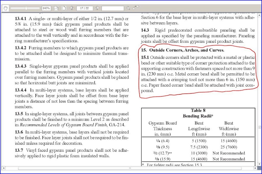 Drywall Screw Spacing Florida Code At Blair Martin Blog