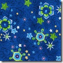 Winter Joy - Snowflakes Blue #220-1