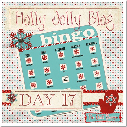Holly Jolly Blog Bingo ... Day Seventeen