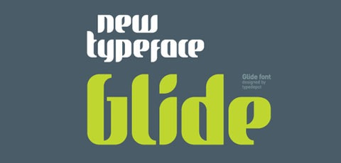 glide free font untuk designer