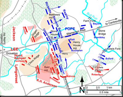 The final stand at Henry House Hill-August 30, 1862