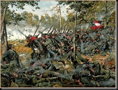 Final Confederate assault on Culp's Hill