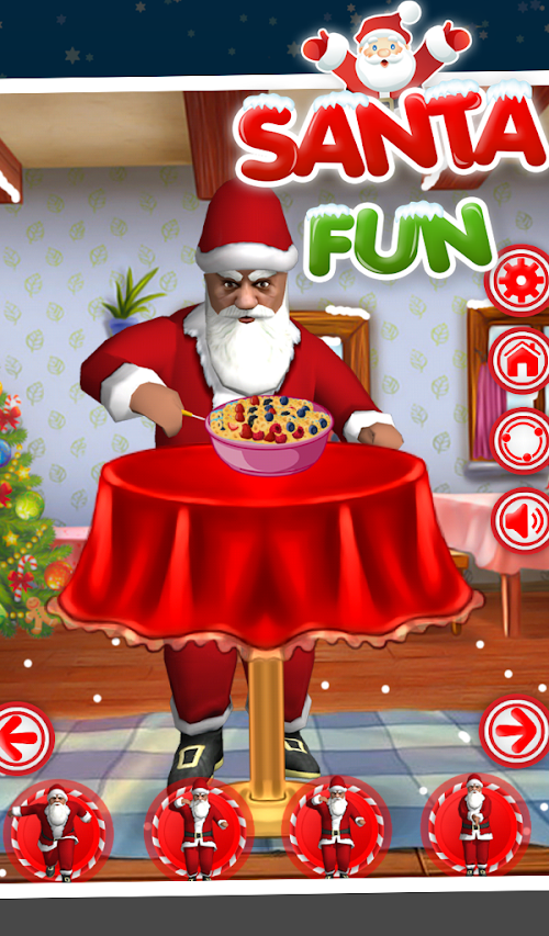 Android application Santa Fun - Game For Kids screenshort