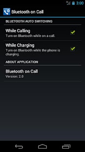 Bluetooth on Call