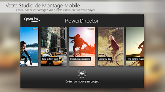  PowerDirector – Éditeur Vidéo – Vignette de la capture d'écran  
