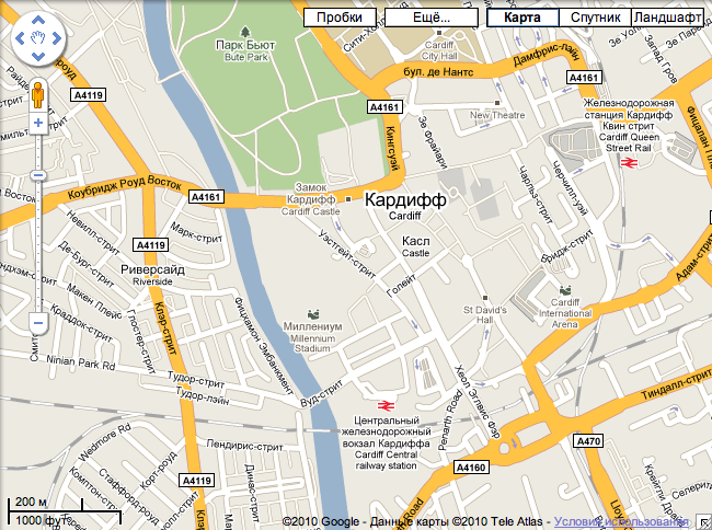 Карта melmap на русском