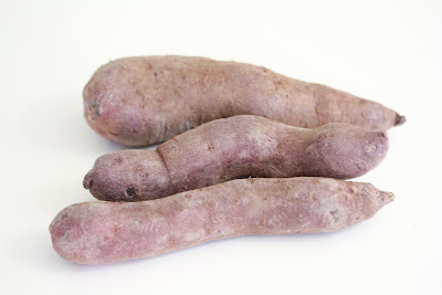 photo of purple sweet potatoes