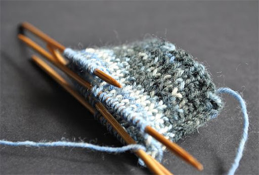 How to Knit First Sock