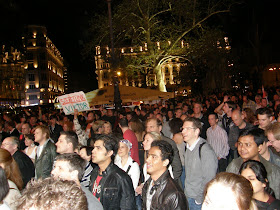 V. kerület,  Belváros, 5. kerület,  Fidesz, Budapest,  Vörösmarty tér,  2010. április 25, második forduló,  képek,  fotók. pictures,  fotók,  buli,  