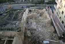 Current state of the monument