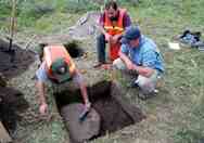Excavations at Yellowstone