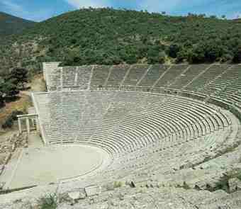 The theatre at Epidavros