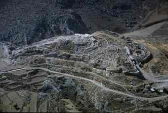 Aerial view of Mycenae