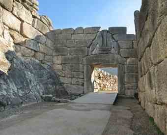 The Lion's Gate at Mycenae