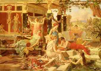 The Roman Bath by Emmanuel Oberhausen