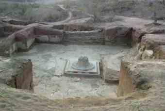 Sassanid fire temple in Vigol