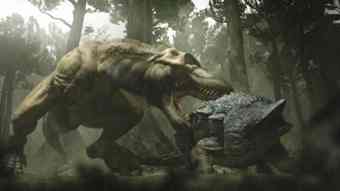 There have been mighty steps forward in computational power and computer-rendering ability recently. The Discovery Channel's artists used these advances in graphics to depict dinosaurs as never before, letting viewers see deep inside the body of a dinosaur.