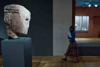 "The suffering man", on show for the first time at the Louvre in Paris