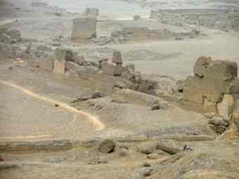 Cajamarquilla: 1,400 to 1,500 years old.