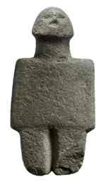 Anthropomorphic figurine, Neolithic II Period, 8500–5200 BC